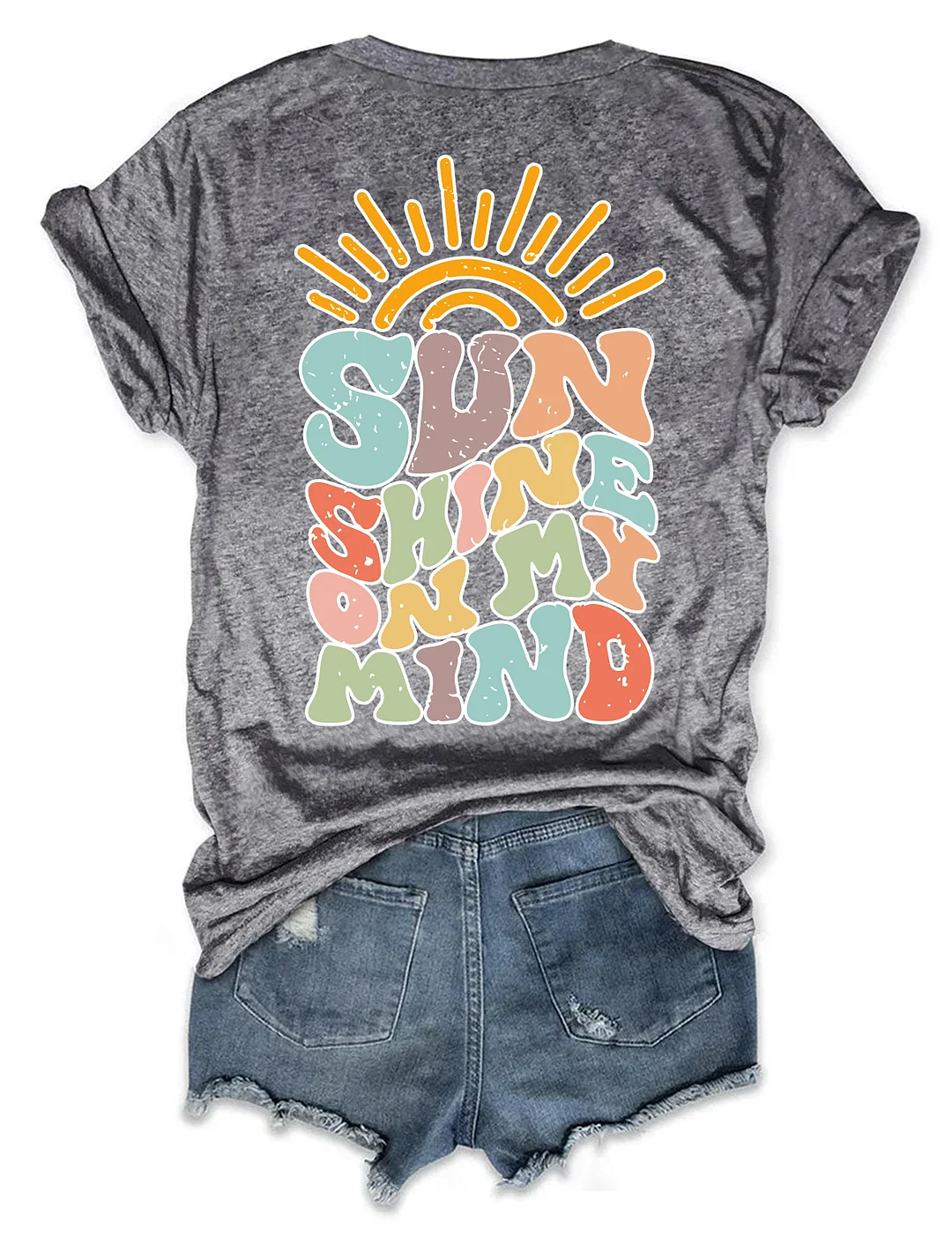 Retro Sun Shine On My Mind T-shirt