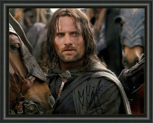 LORD OF THE RINGS Viggo Mortensen SIGNED AUTOGRAPHED A4 Photo Poster painting POSTER  POST