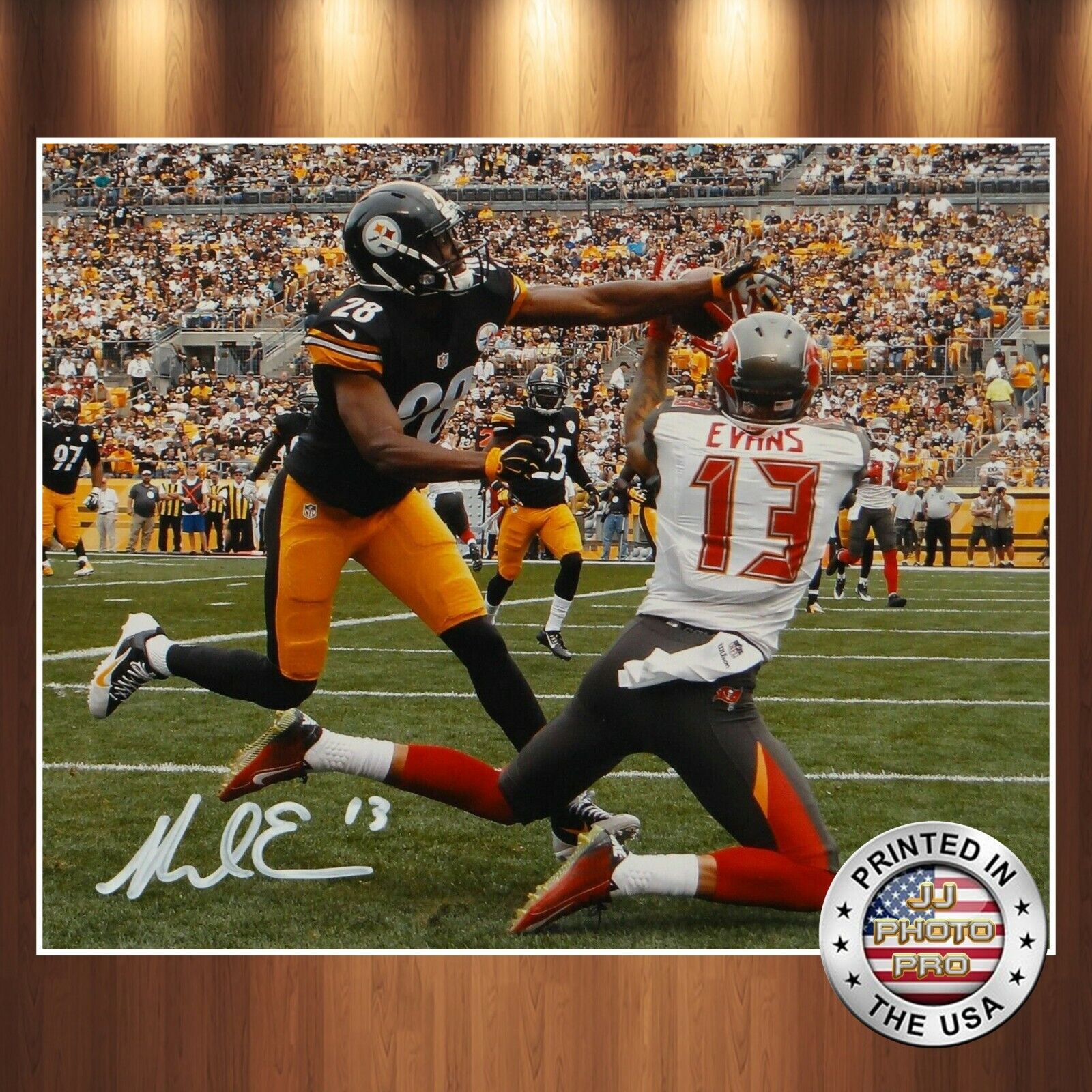 Mike Evans Autographed Signed 8x10 Photo Poster painting (Buccaneers) REPRINT