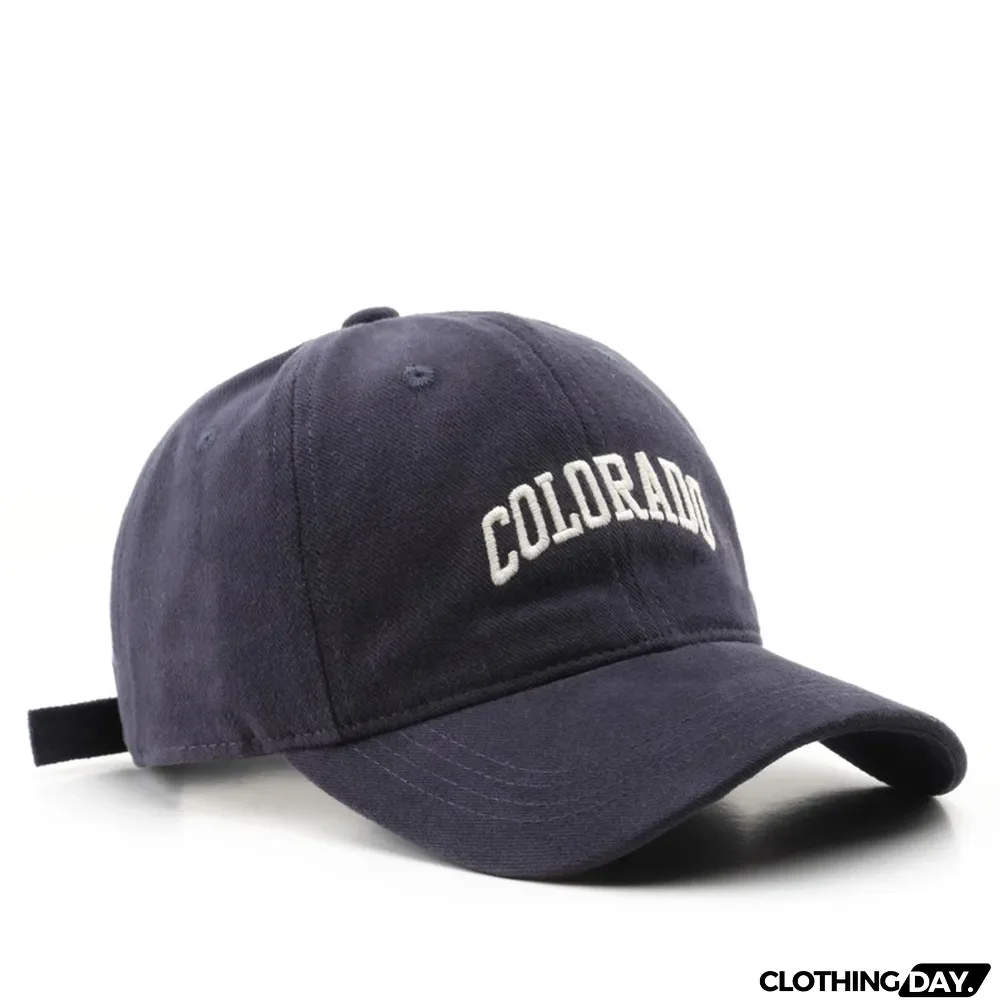 Women Vintage Letter Embroidered Cap