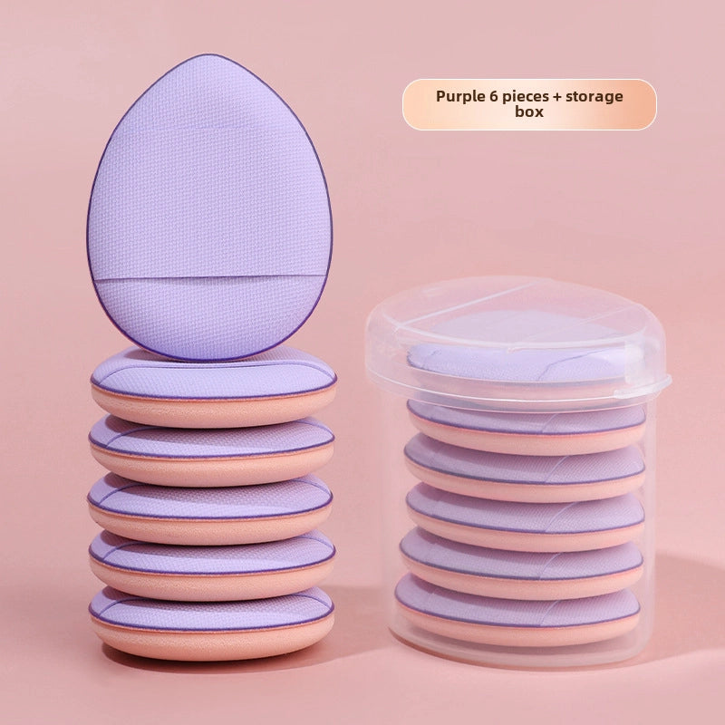 Finger Powder Puff Thumb Air Cushion Mini Version Makeup Sponge Dry And Wet Dual-purpose Foundation Liquid Does Not Eat Powder Fingertip Powder Puff