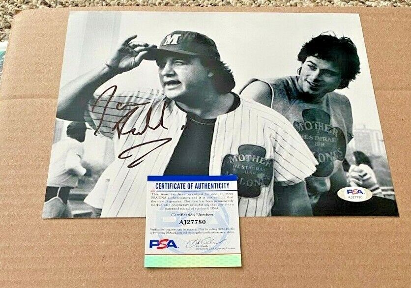 JIM BELUSHI SIGNED ABOUT LAST NIGHT 8X10 Photo Poster painting PSA/DNA CERTIFIED