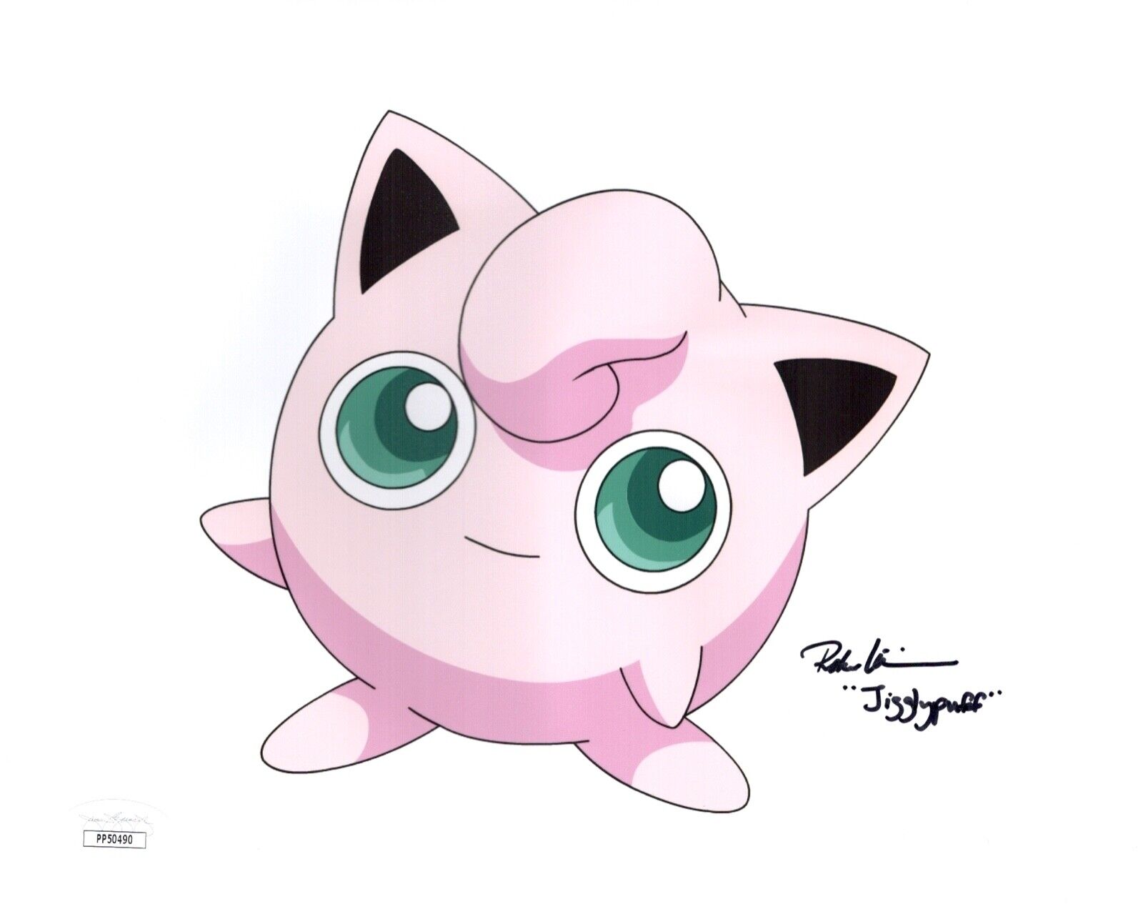 RACHEL LILLIS Signed 8x10 POKEMON JIGGLYPUFF Authentic Photo Poster painting Autograph JSA COA