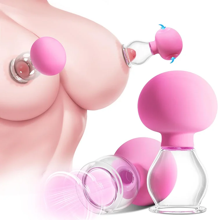 pearlsvibe -  2 Pcs Manual Nipple Sucker Adult Sex Toys