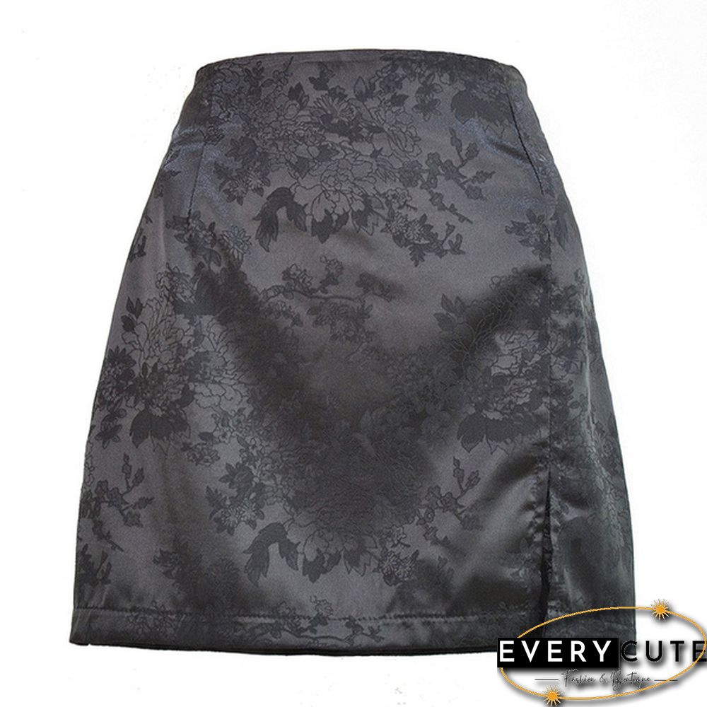 Summer Women Skirt High Waist Zip Skirt Women Party Skirt Ladies Short Beach Skirts