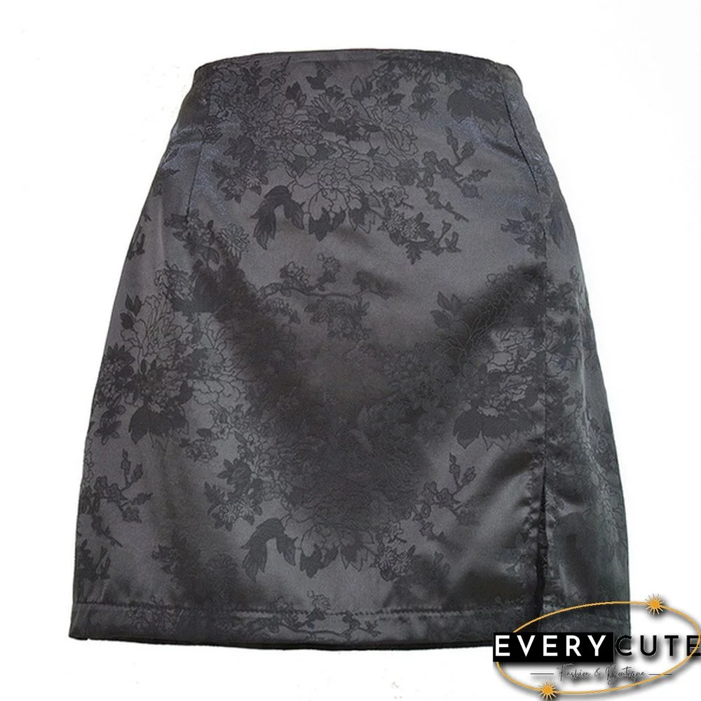 Summer Women Skirt High Waist Zip Skirt Women Party Skirt Ladies Short Beach Skirts