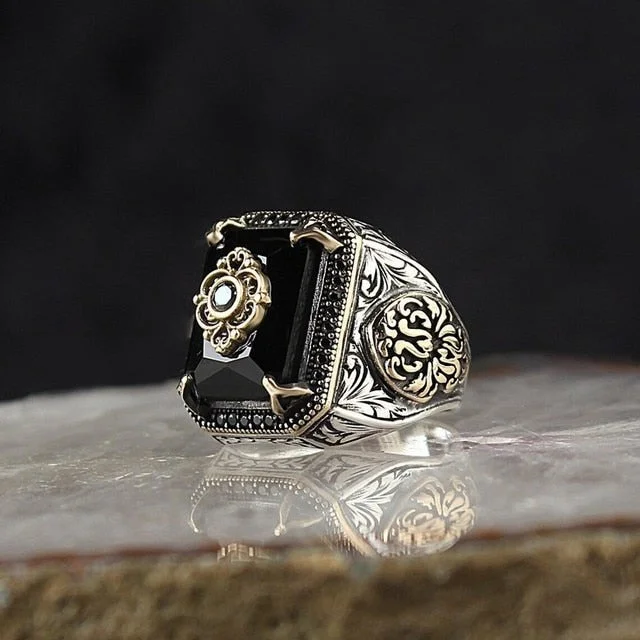 Vintage Handmade Turkish Men's Ring