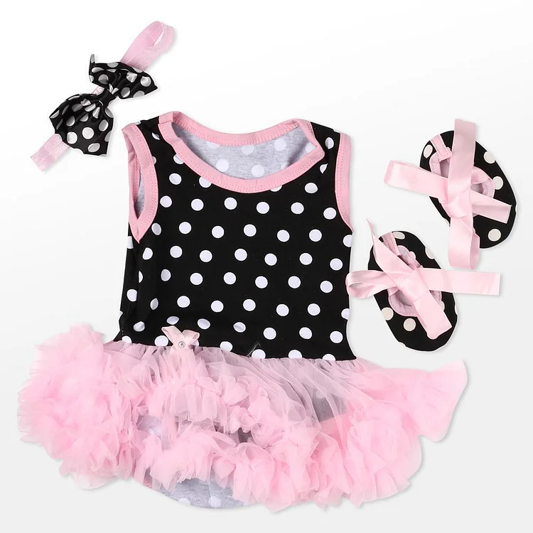  Reborn Babypuppen Kleidungen Pink Outfits für 20"- 22" Reborn Babypuppe Mädchen Outfits - RSDP-Rebornbabypuppen-Rebornbabypuppen.de