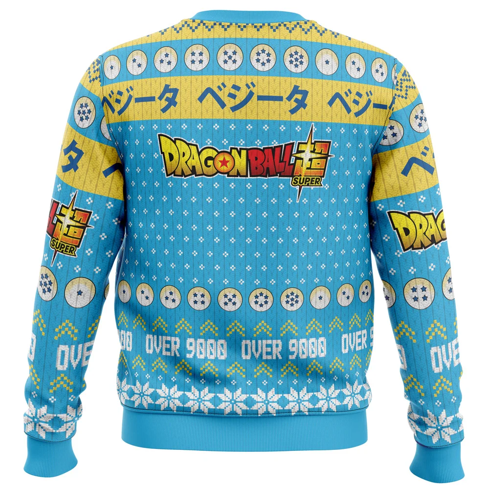 Christmas Vegeta Dragon Ball Z Ugly Christmas Sweatshirt