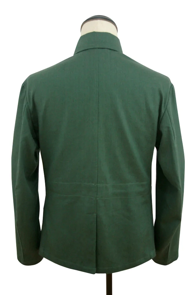   Wehrmacht German HBT Reed Green Drill Service Tunic German-Uniform