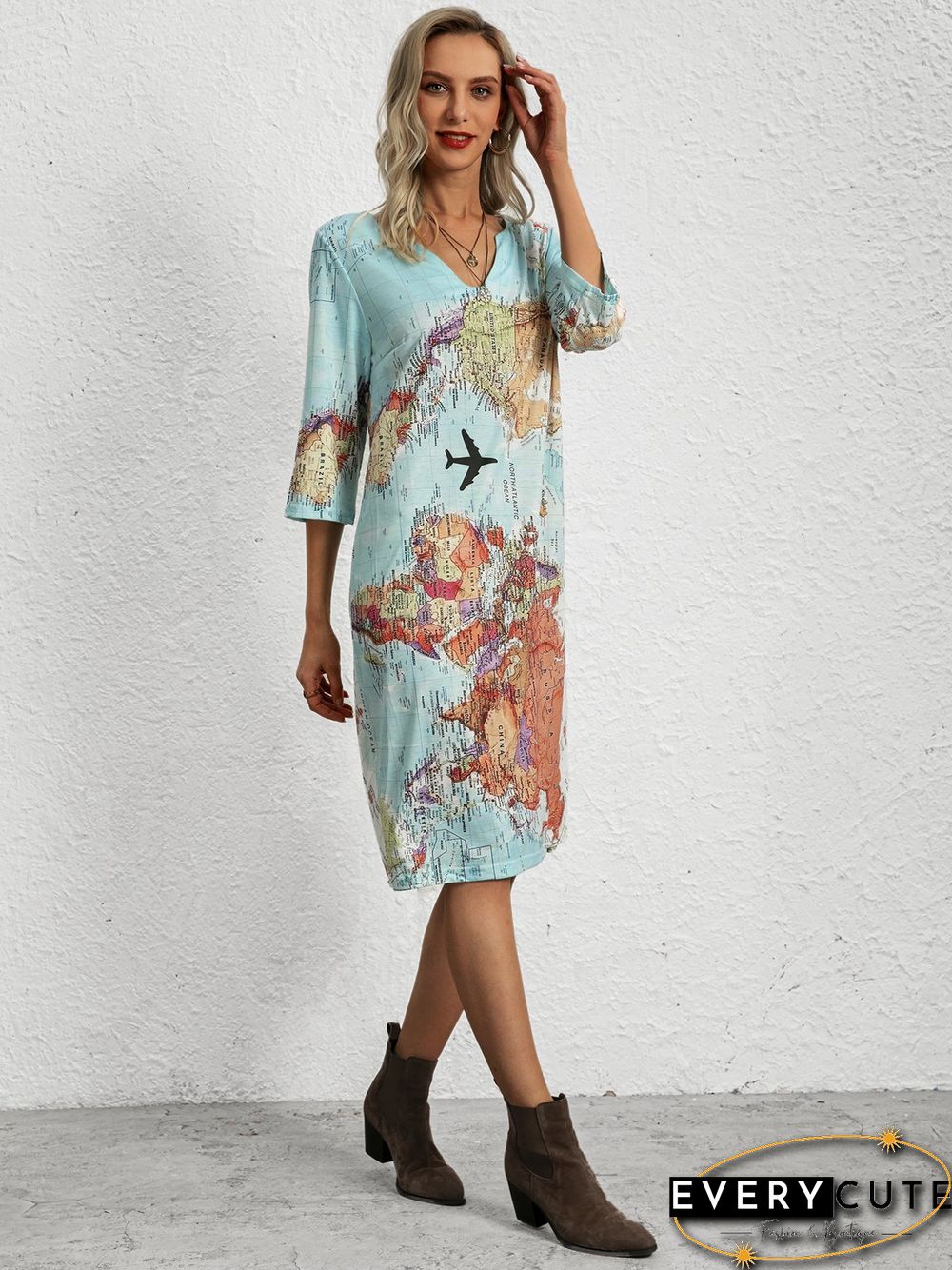 Vintage Knitting Dress