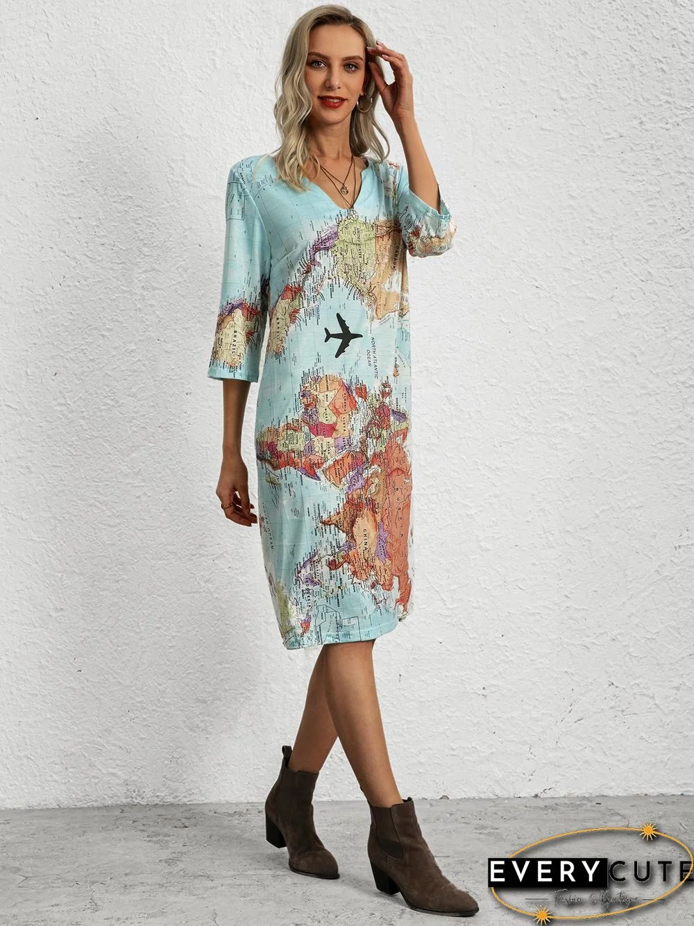 Vintage Knitting Dress