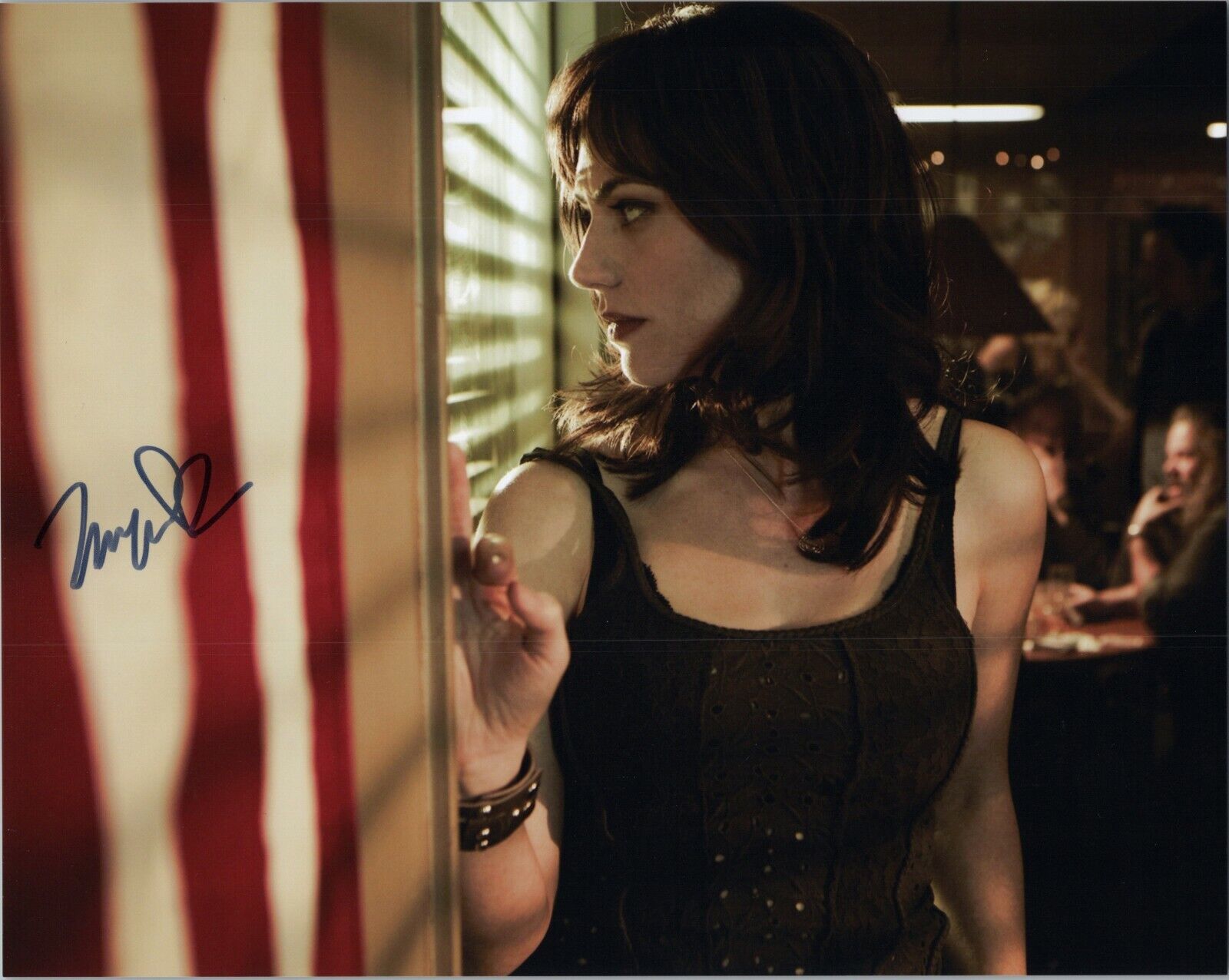 ~~ MAGGIE SIFF Authentic Hand-Signed TARA - Sons of Anarchy