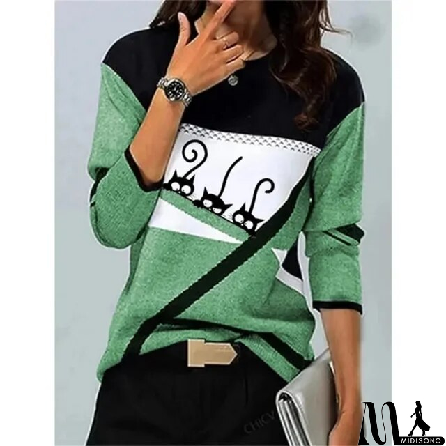 MidiSono - Elegant and Casual winter Pullover