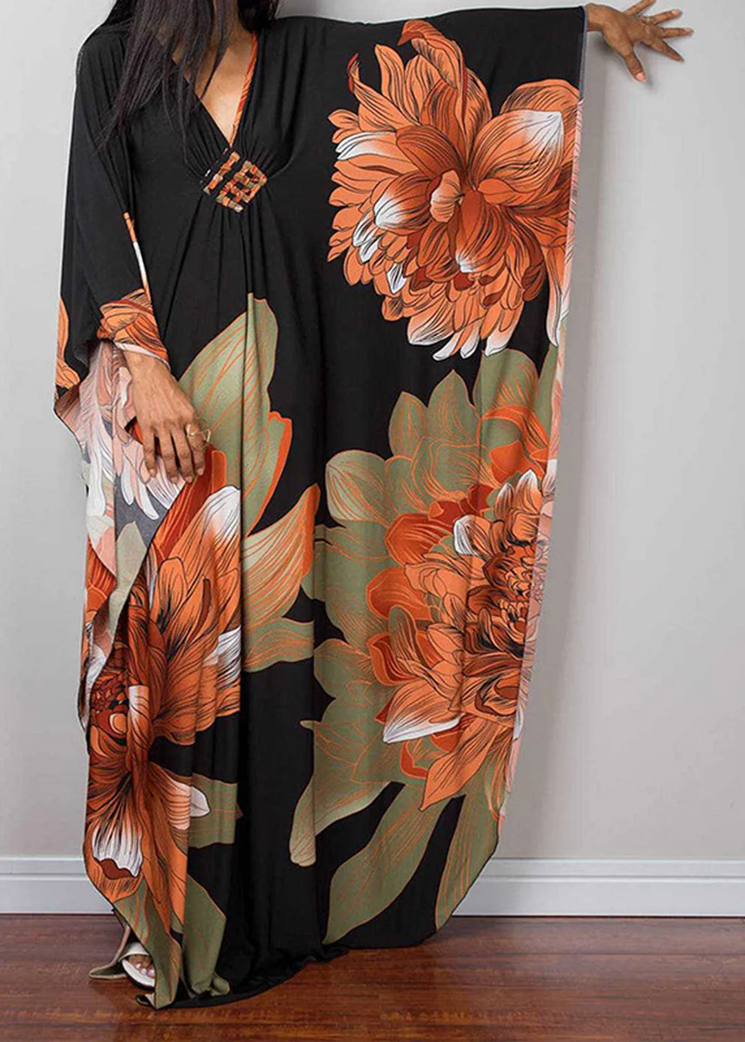 Beach Vacation Casual Loose Dress Cover Up Robe