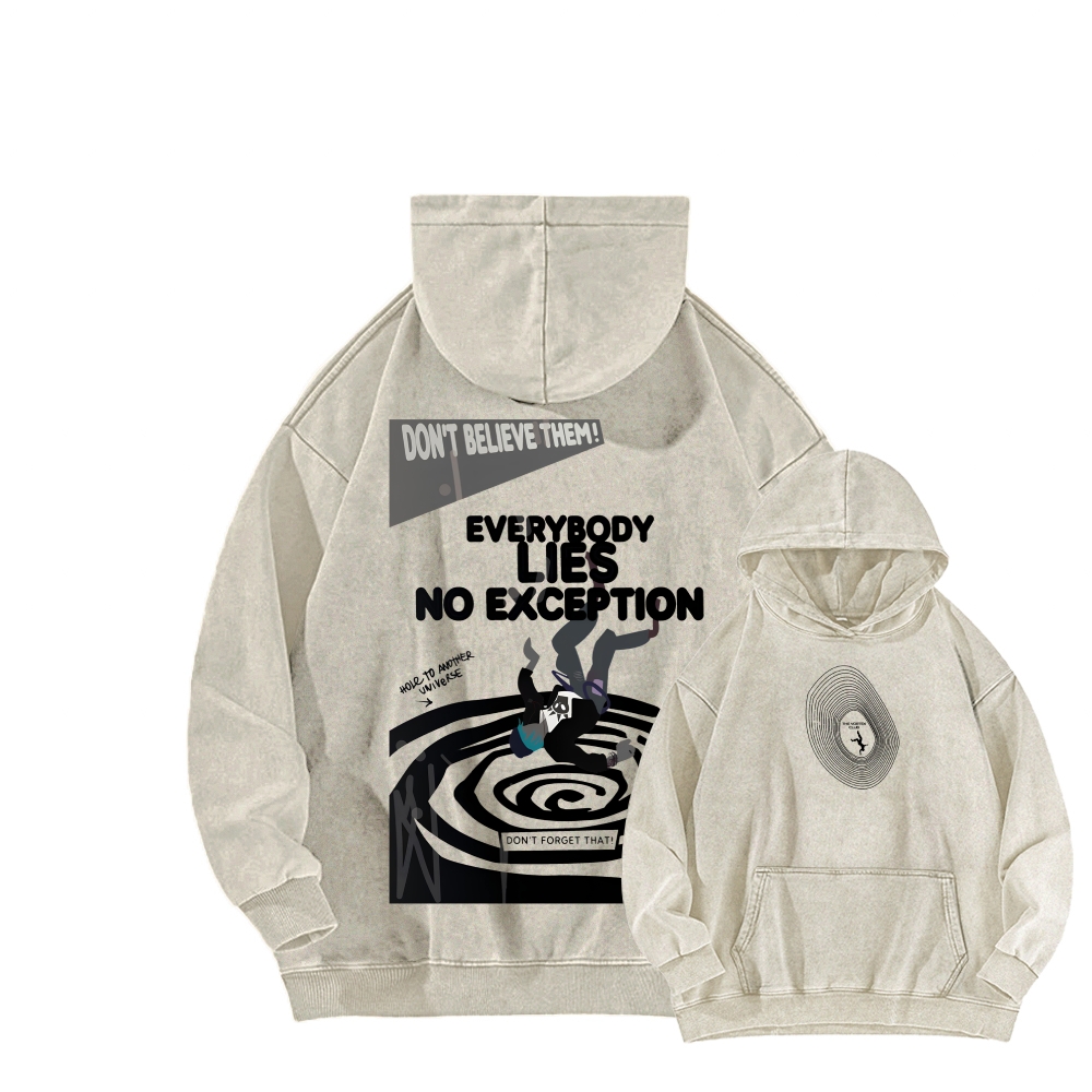 Life Is Strange Unisex Washed Hoodie 2602006790