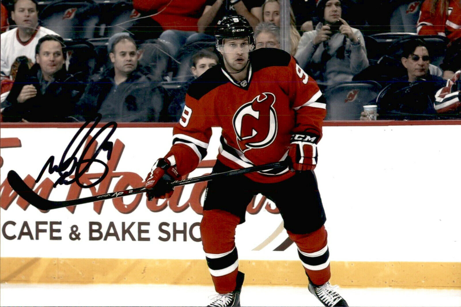 Mike Sislo SIGNED 4x6 Photo Poster painting NEW JERSEY DEVILS #5