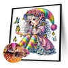 Diamond Painting-DIY Crystal Rhinestone Girl