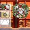 Diamond Painting Acrylic Santa Claus Pendant Kits for Home Wall Decor