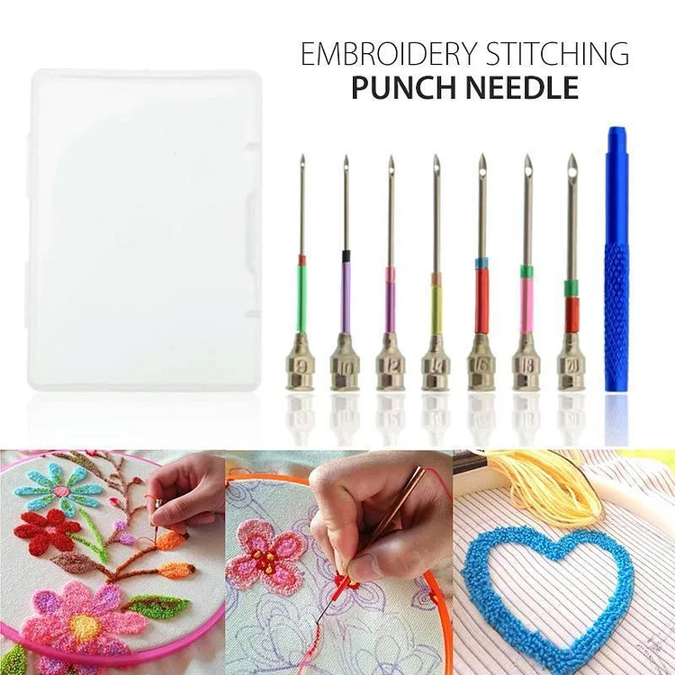 Embroidery Stitching Punch Needles (7 PCs) | 168DEAL