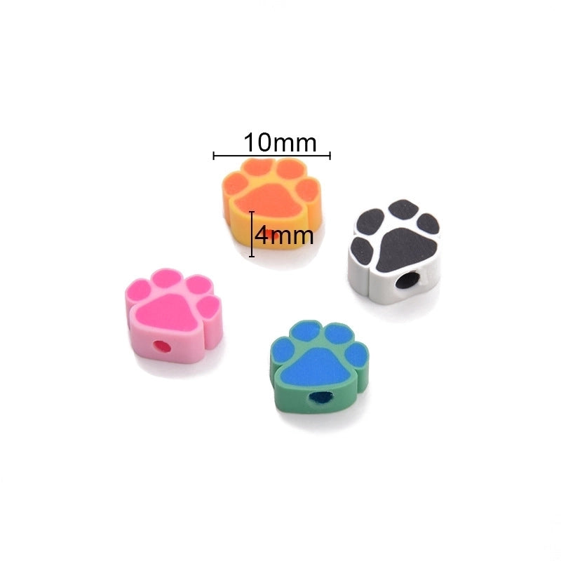 Diy Bear’s Paw Soft  Jewelry Accessories Children’s Puzzle Beaded Handmade Material