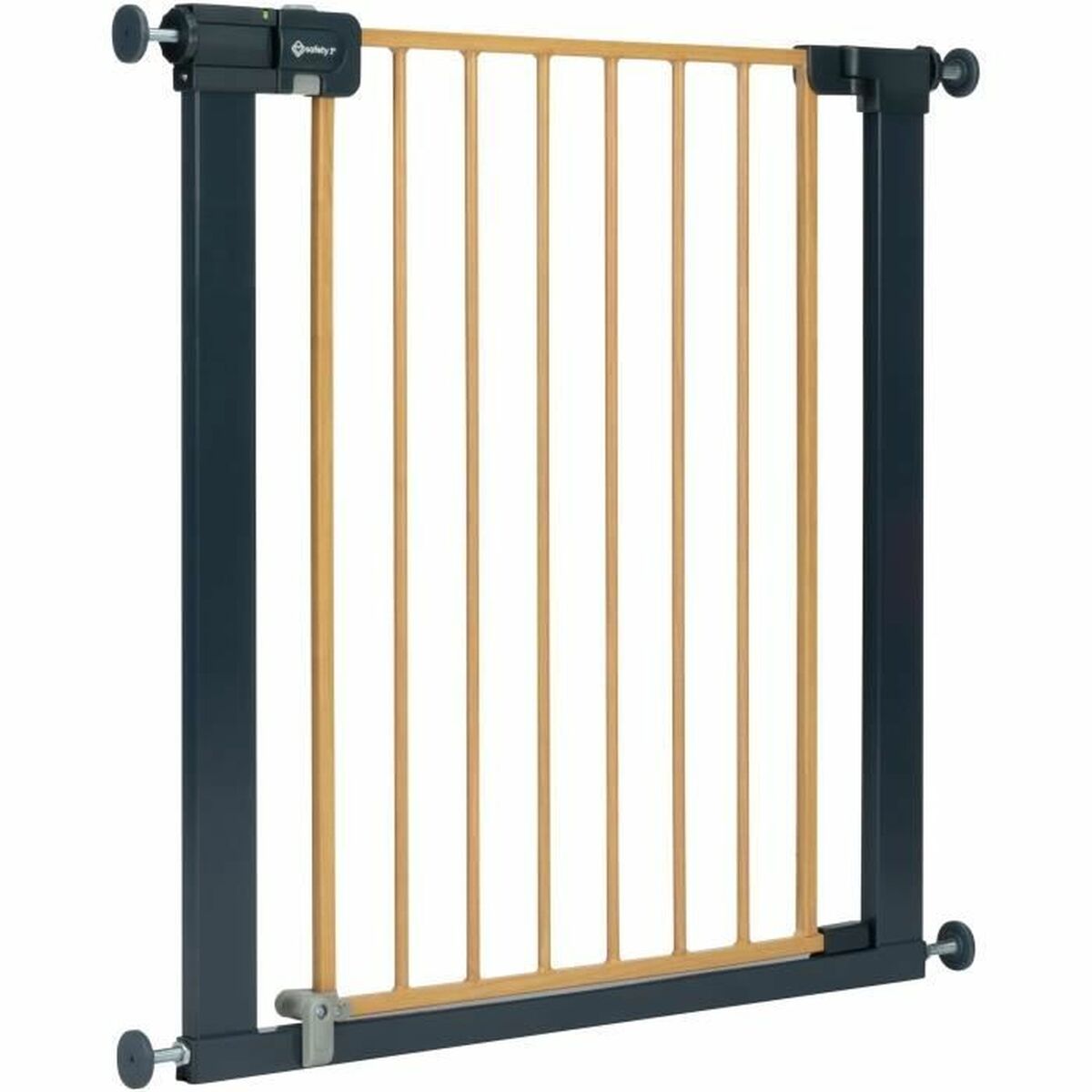 Safety barrier Safety 1st Easy Close Brown Black 73-80 cm