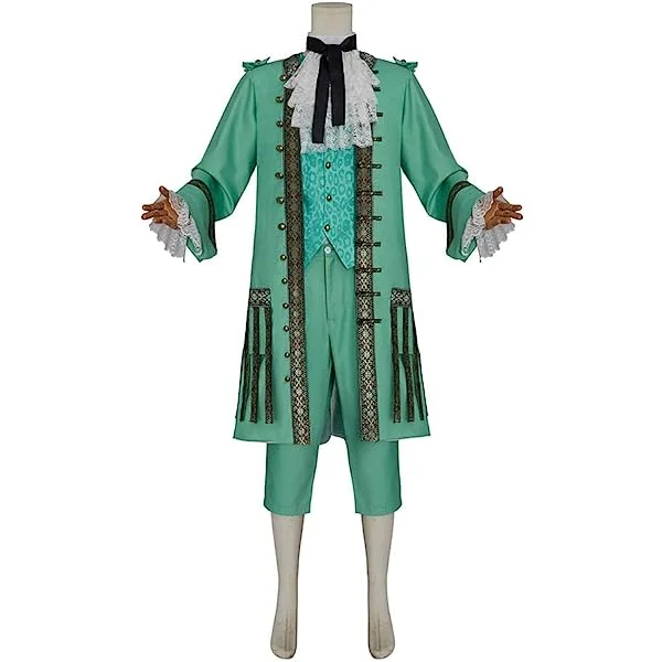 Our Flag Means Death Stede Bonnet Cosplay Costume Men's Pirate Costume Full Set Suit