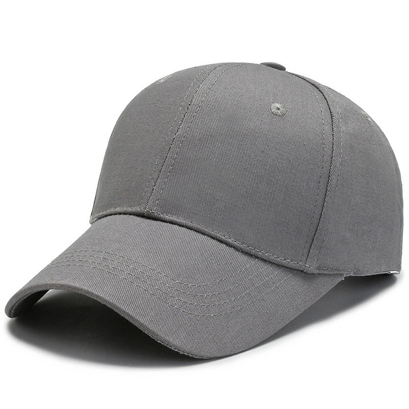 Advertising Hat Travel Agency Baseball Cap Volunteer Cap Pure Cotton Glossy Cap Men’s And Women’s Printed Logo Military Training Cap Peaked Cap