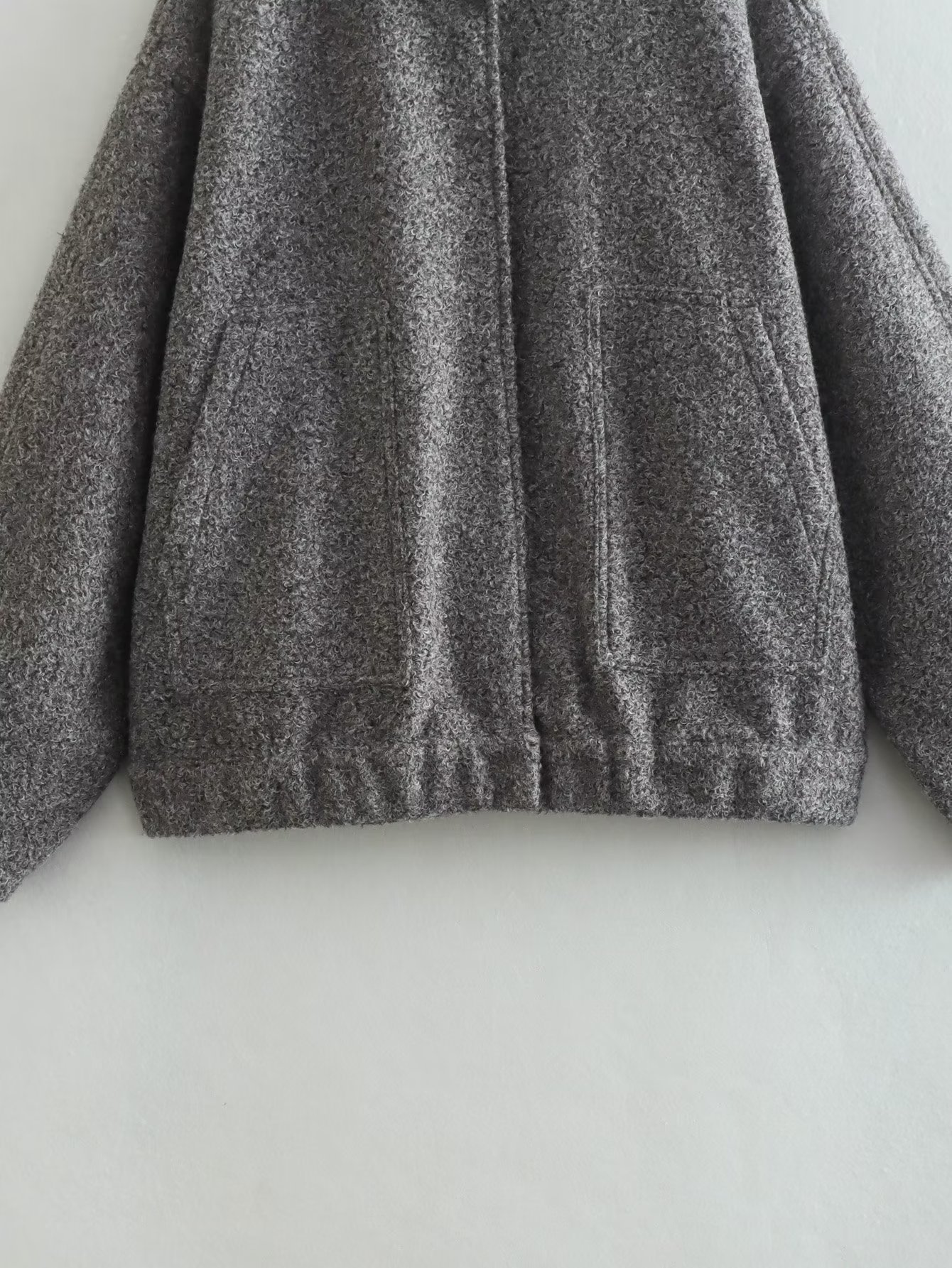 Ootddress Casual Loose High Waist Outwear Sweater For Women Long Sleeve Slim Pocket Patchwork Autumn Cardigan Knitwear Women's Coat
