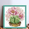 (Counted/Stamped) 14CT Prickly Pear - Cross Stitch 21*21cm/8.27*8.27in(Brand)