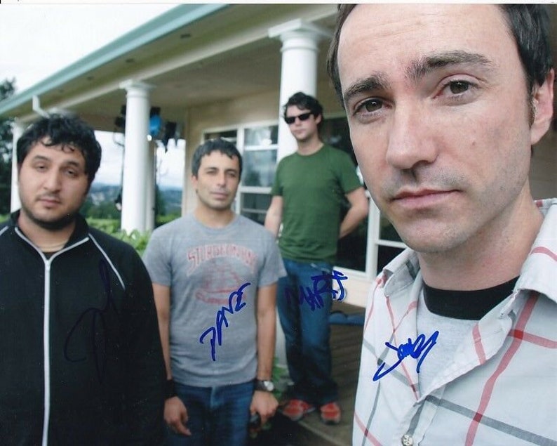 The shins signed autographed group Photo Poster painting