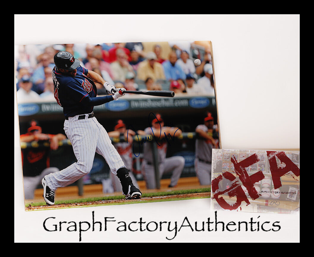 Trevor Plouffe MN *Minnesota Twins* Signed 11x14 Photo Poster painting P1 COA GFA