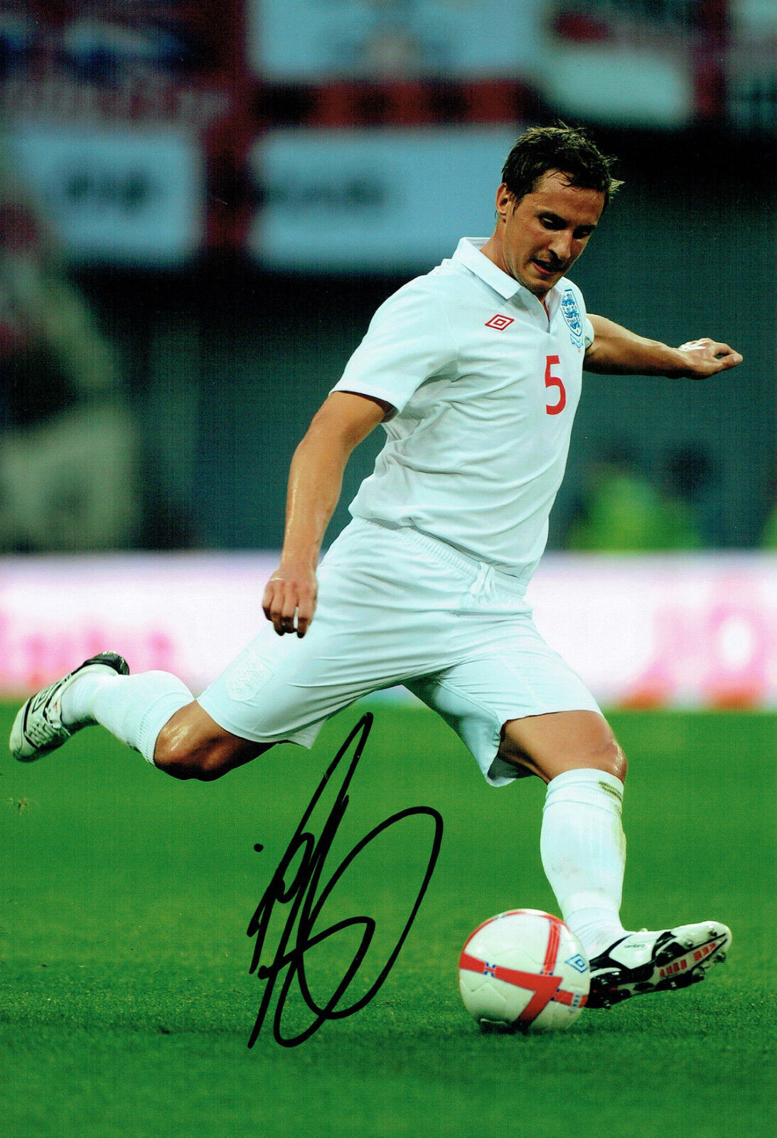 Phil JAGIELKA SIGNED Autograph 12x8 Photo Poster painting AFTAL COA Everton & England