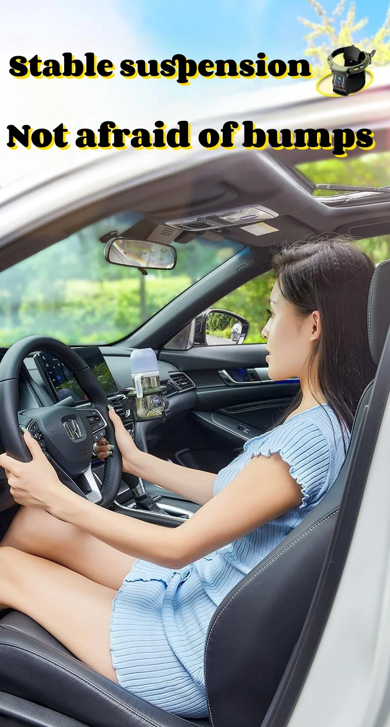 Car water cup holder car air conditioner air outlet beverage holder