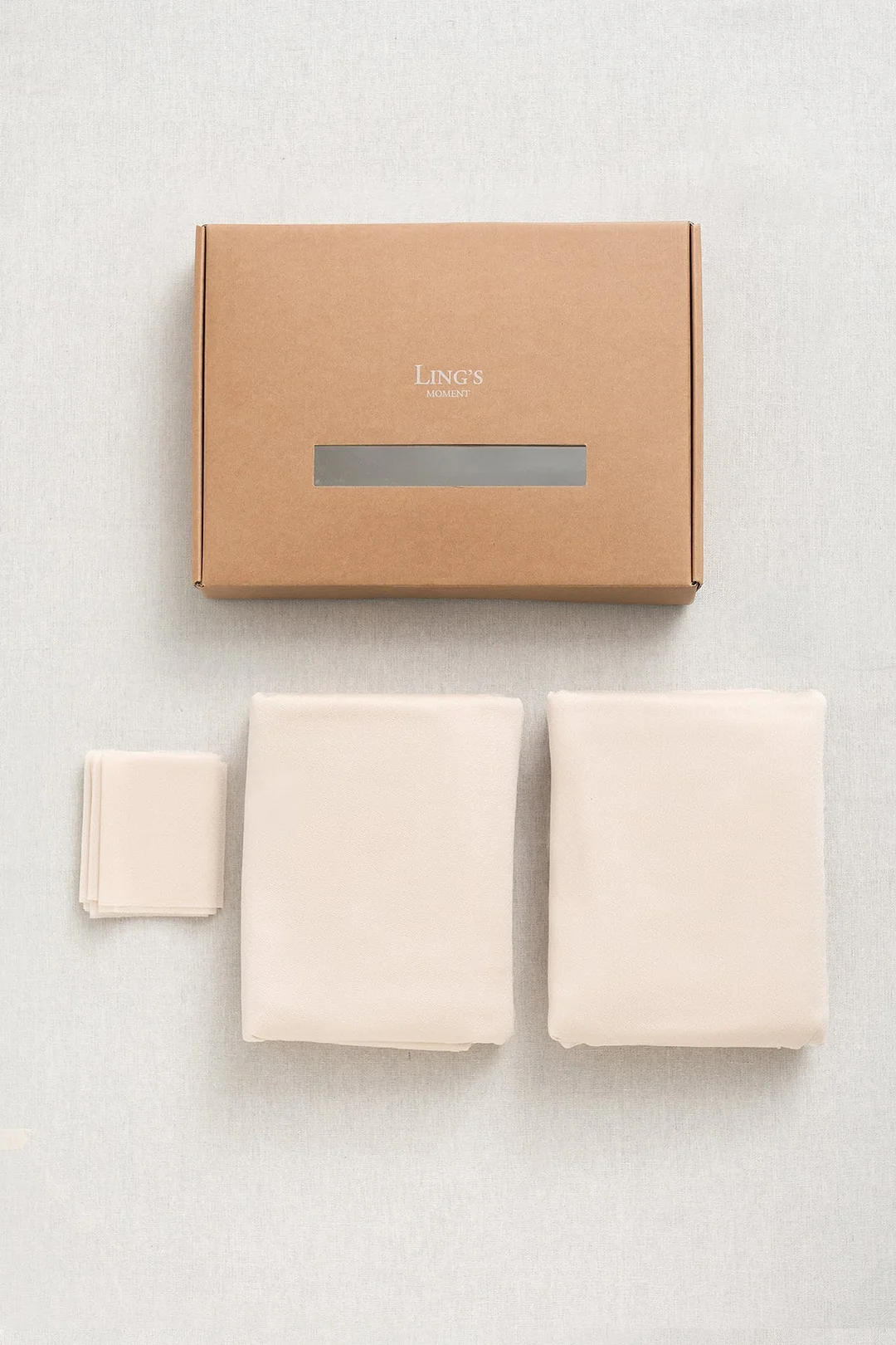 2-Layer Wedding Backdrop Curtains 59" x 10ft (Set of 2) - 8 Colors