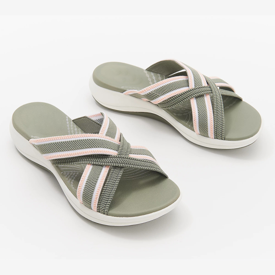 orthopedic slide sandals