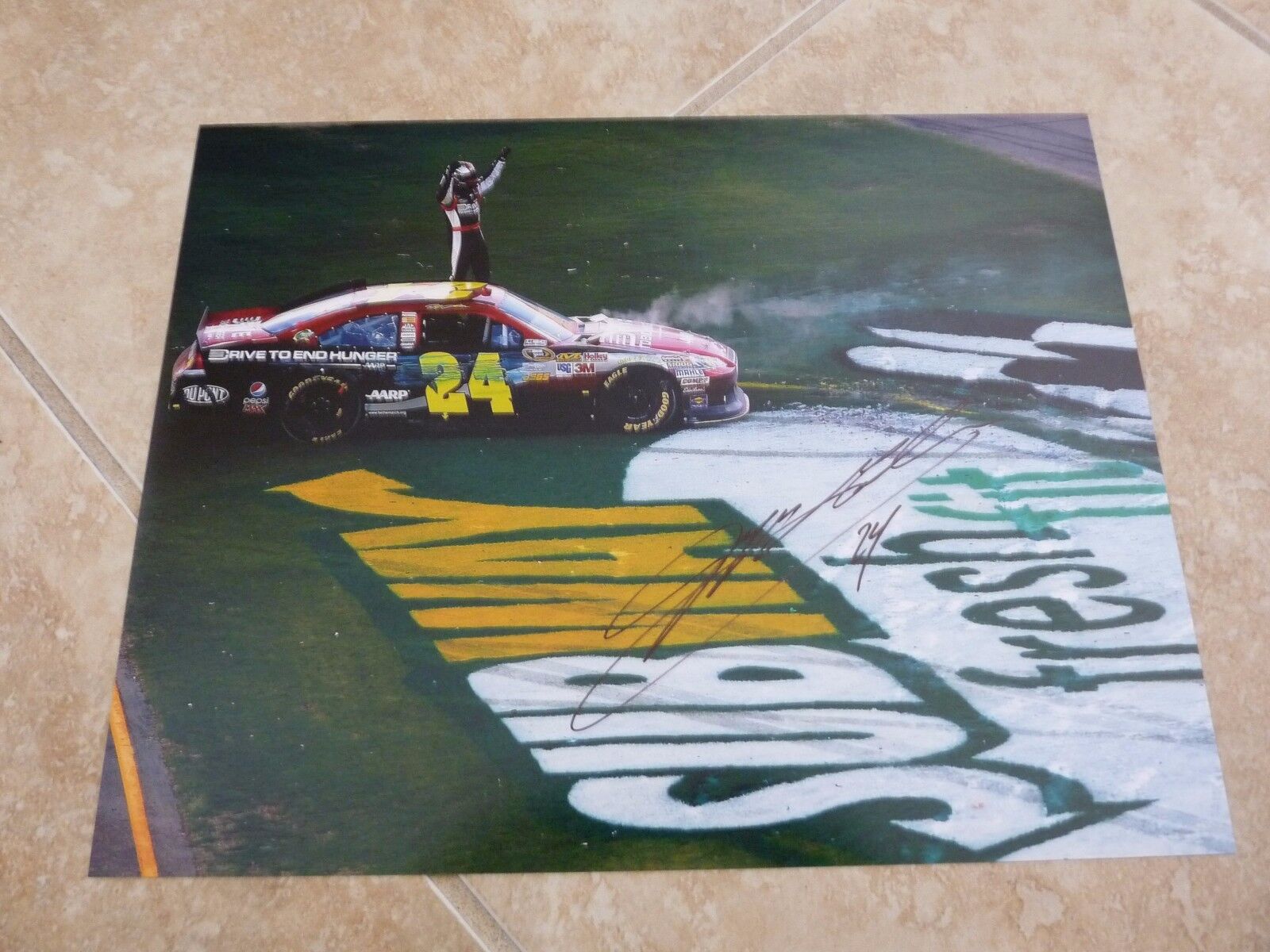 Jeff Gordon Nascar Racing Signed Autographed 11x14 Photo Poster painting Beckett Certified F3