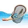 Fishing Landing Net Wooden Handle Trout Net Fly Fishing Net Fishing Accessories