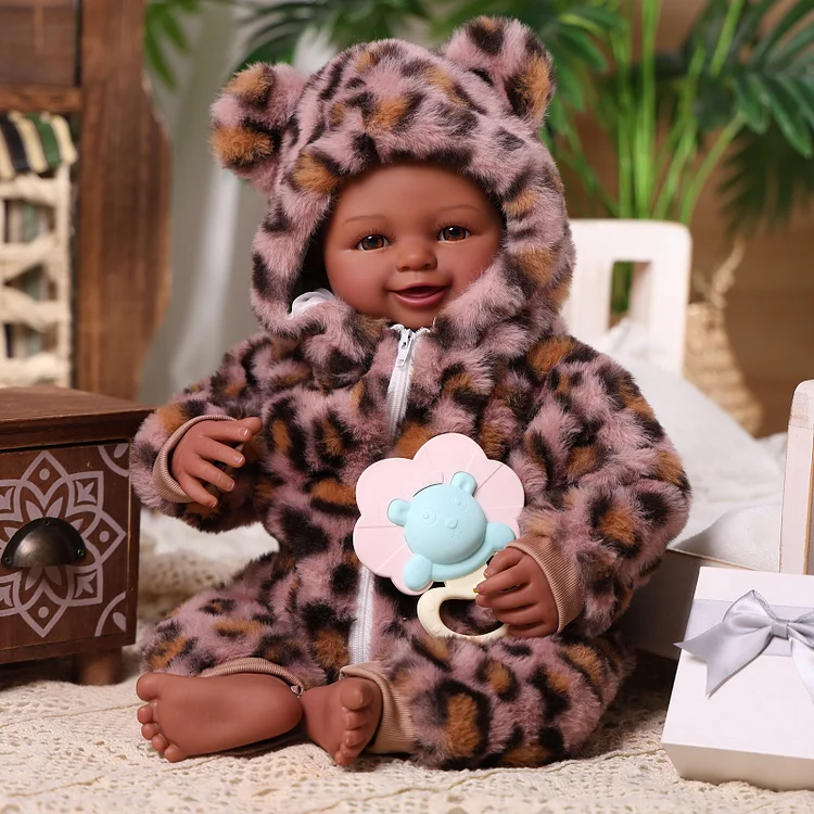 Babeside Smiling Reborn Baby Gavin&nbsp;17" African American Newborn Healing of the Heart