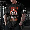 Men's Gym Motivational Graphic Design T-shirt by Inlyline