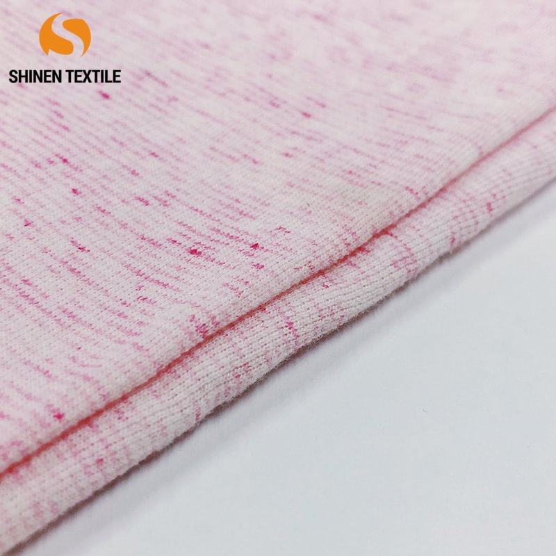  160G Thick needle Knitted jersey，70%cotton 15%polyester 15%linen.so soft so light 
