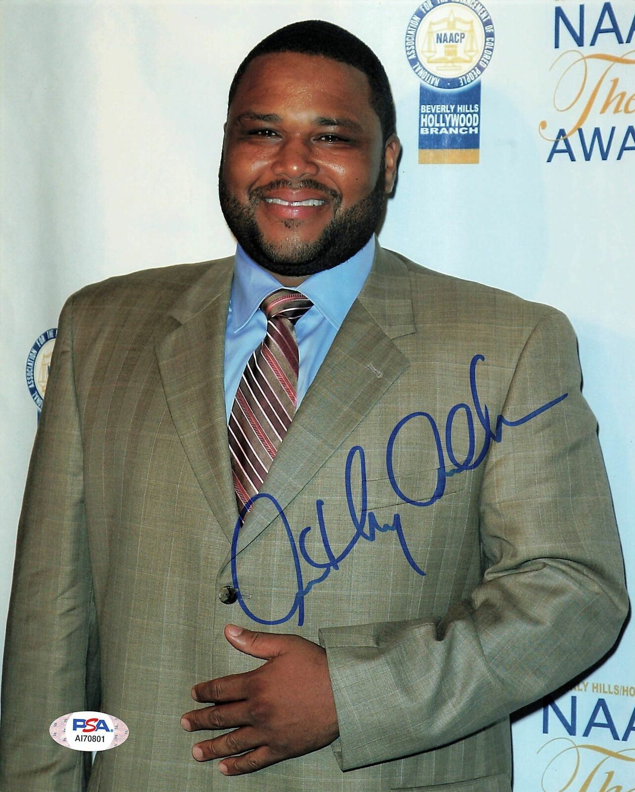 Anthony Anderson signed 8x10 Photo Poster painting PSA/DNA Autographed