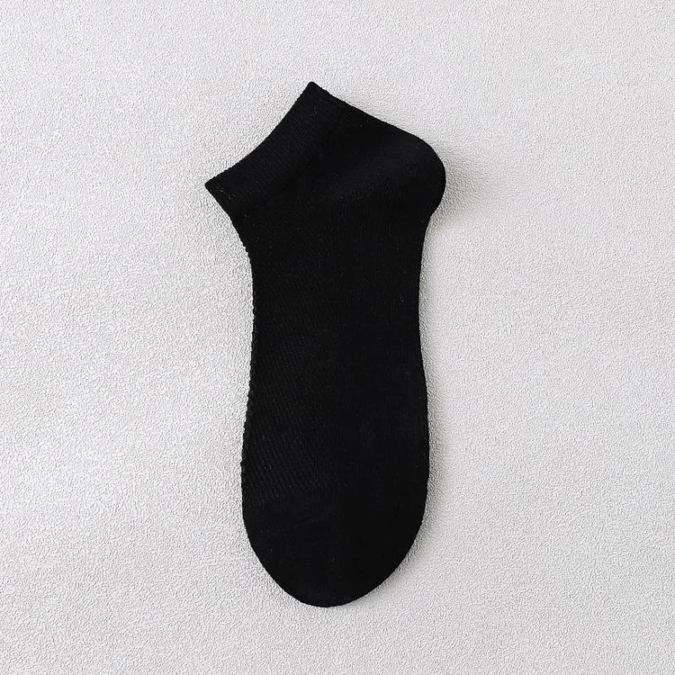 Vertical Stripe Short Socks