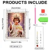 Diamond Painting-DIY Special Shaped Drill Pearl Painting Bible(30x40cm)