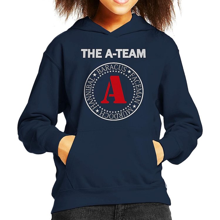 A Team Ramones Logo Kid's Hooded Sweatshirt