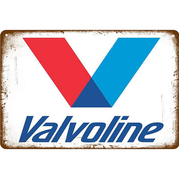 Valvoline - Vintage Tin Signs/Wooden Signs - 7.9x11.8in & 11.8x15.7in