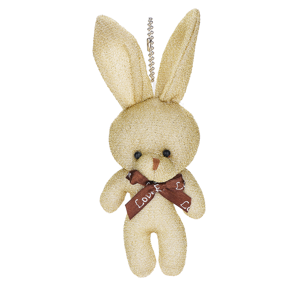 

Cute Cartoon Rabbit Doll DIY Valentine Gifts Pendant Stuffed Toys (Khaki, Camel, 501 Original