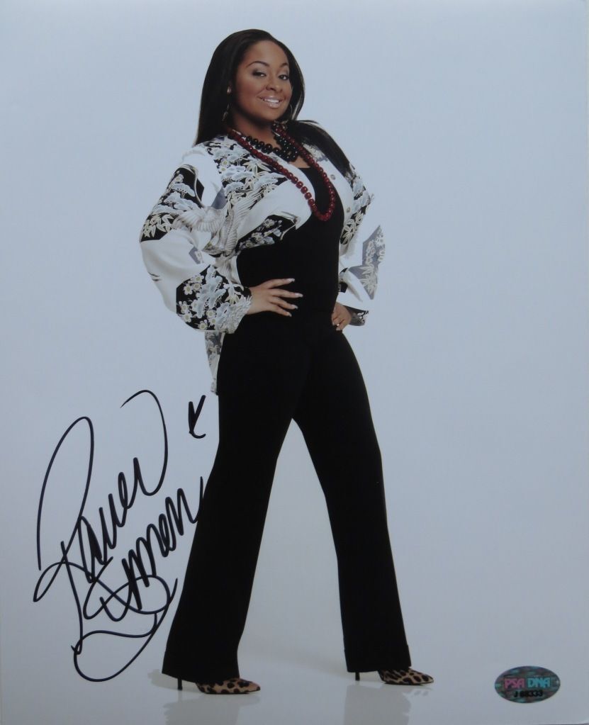 Raven Symone Signed Disney Authentic Autographed 8x10 Photo Poster painting (PSA/DNA)