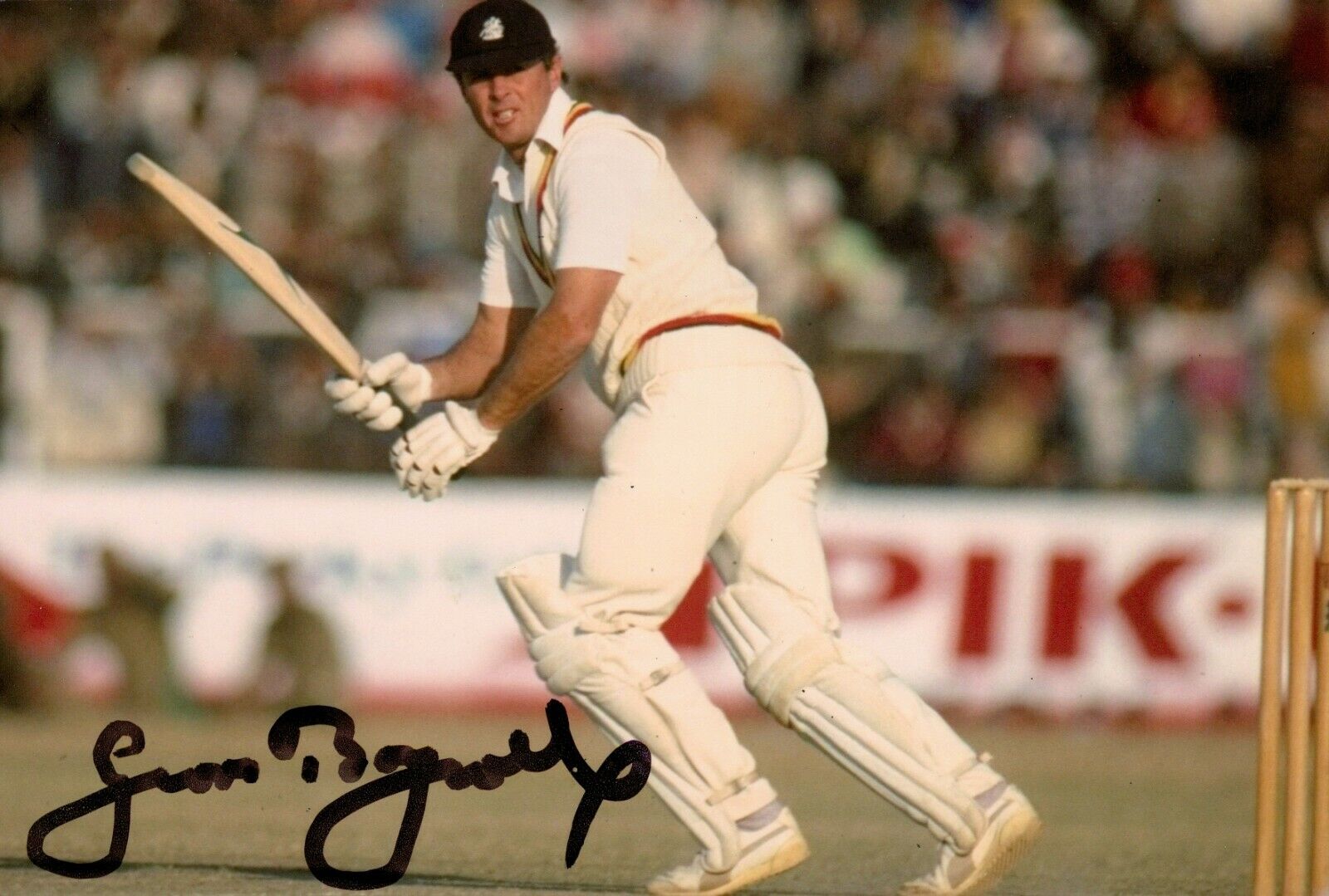 Sir Geoffrey Boycott Signed 6x4 Photo Poster painting England Cricket Autograph Memorabilia +COA