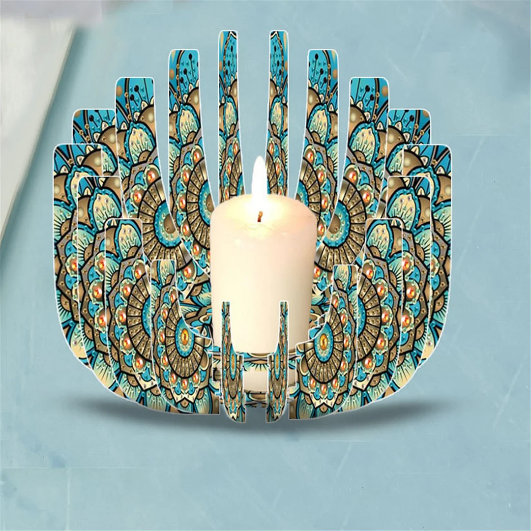 DIY Diamond Art Painting Kits of Candle Holder for Aromatherapy & Home Decor